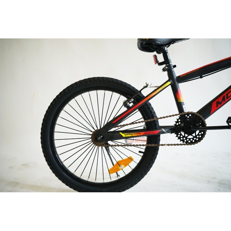 Sepeda BMX Morison 20 inch AT ban 2.4 single speed ready gojek gr SNI by pacific-3