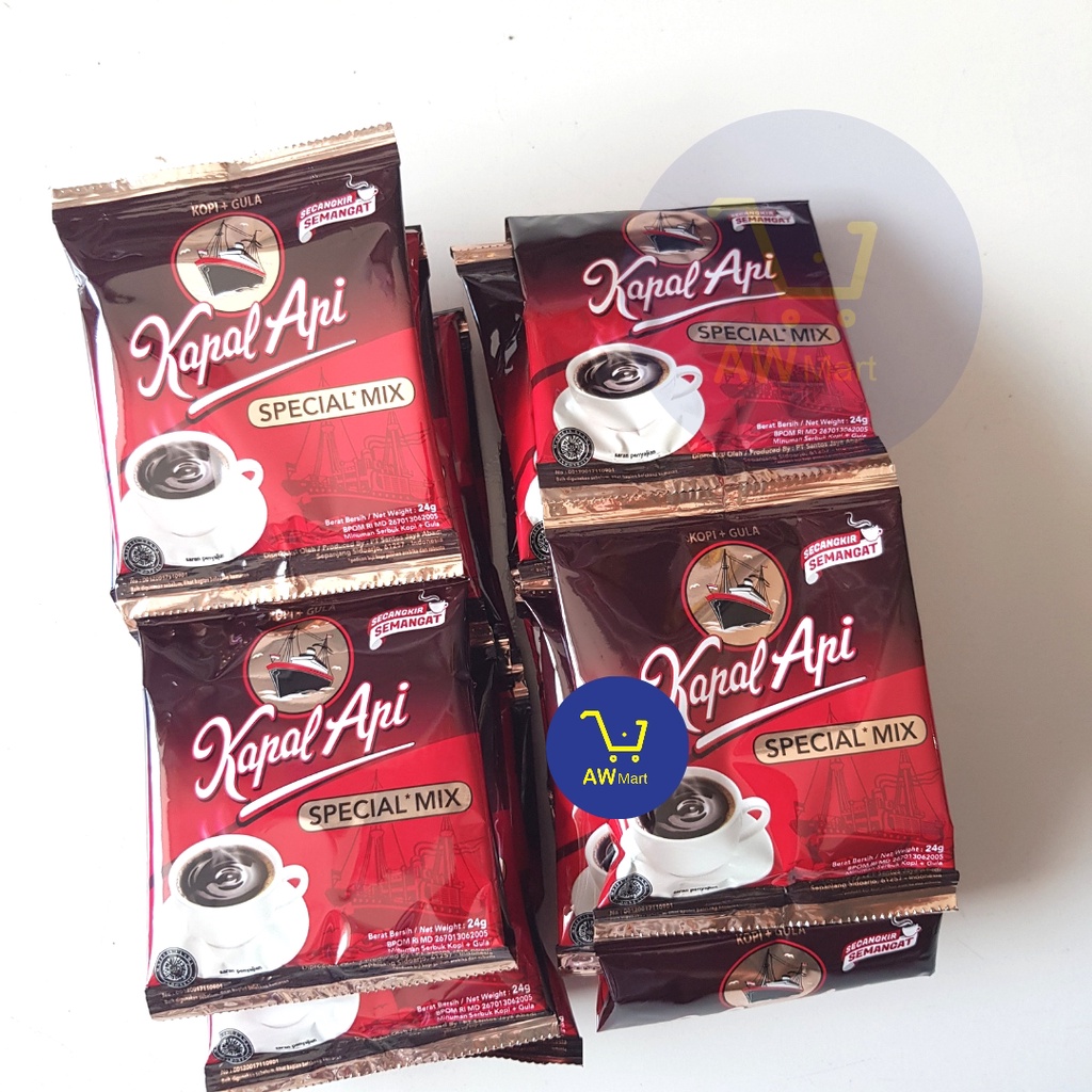 KAPAL API SPECIAL MIX SACHET RENCENGAN (10'S X 24GR)