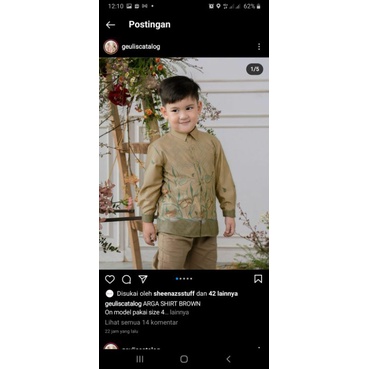 open jastip adinata sadana koko dinar shirt by geulis.id