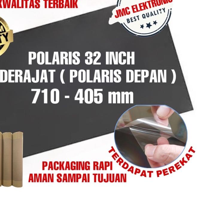 ☻ POLARIS LCD 32 INC 0 DERAJAT LUAR POLARIZER POLARISER 32INC 32" POLARIZED LAPISAN LUAR TV LCD ➦