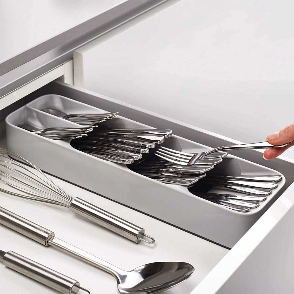 Rak Tempat Sendok Garpu Sumpit Spatula Organizer Laci Kitchen Set Lemari Dapur