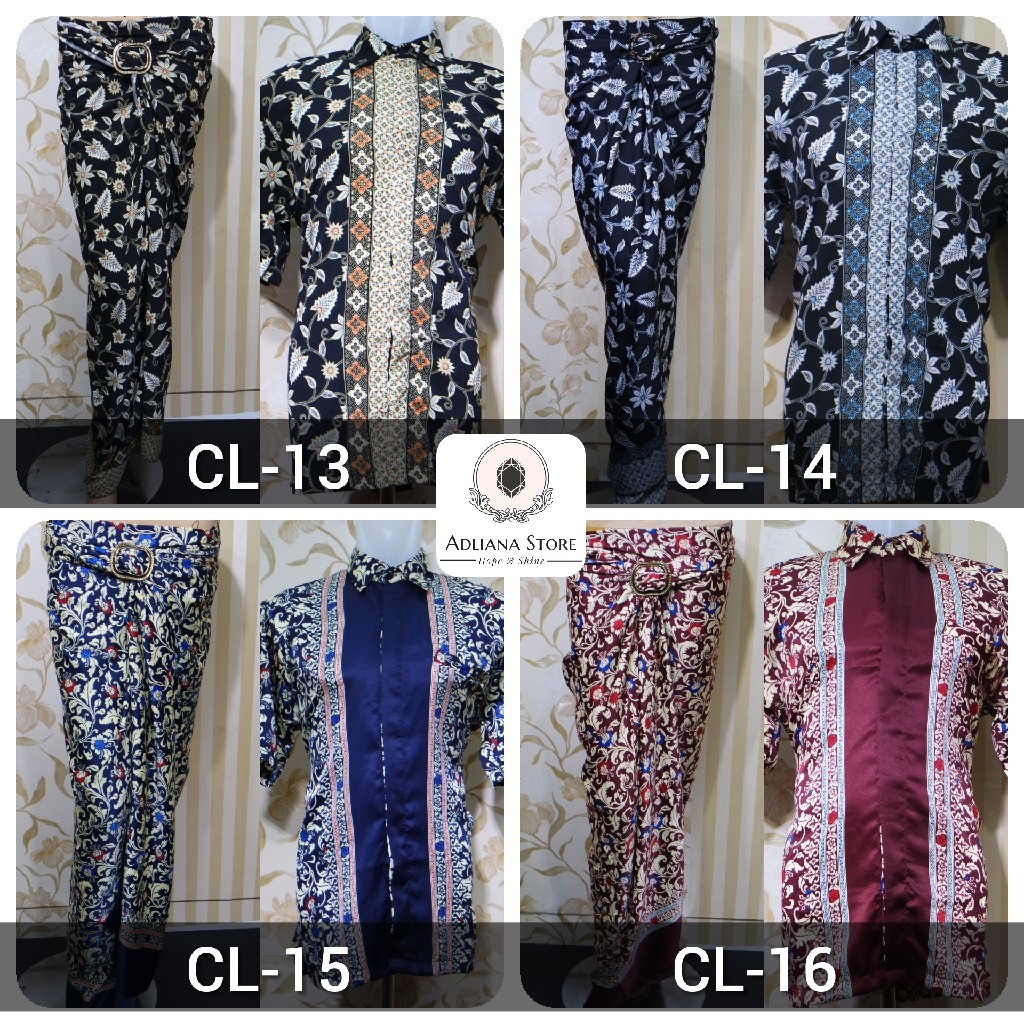 (COD)Rok Lilit dan Kemeja Batik Pria / Couple Lilit / Couple Batik / Batik Couple HANANIA KEBAYA COLLECTIONS