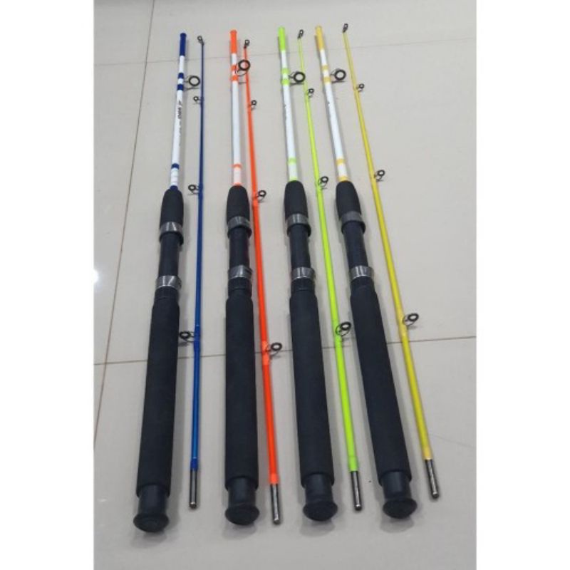 pancingan fiber solit utc 120cm, gagang pancing, joran murah, joran fiber solit,