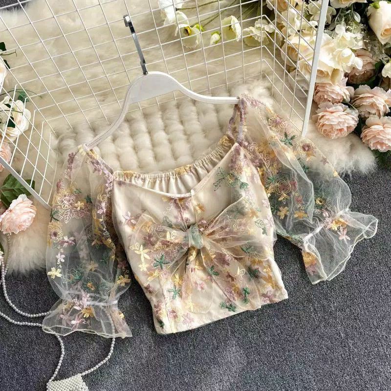 Atasan Blouse Korea Fashion Pita Warna Pastel
