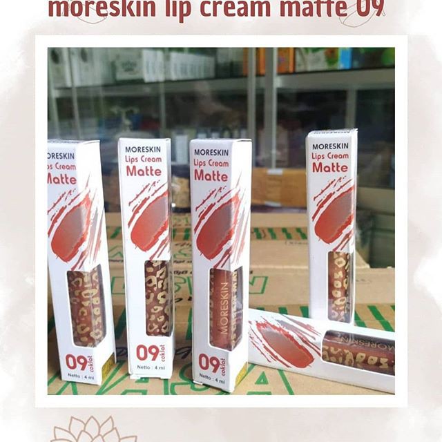 Kemasan Baru Moreskin Lip Cream 09 Coklat Muda Lc09cm Original Pt Nasa Shopee Indonesia Lipstik moreskin nasa kemasan baru