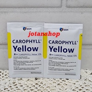 Carophyll yellow 10% karofil caropil karopil kuning bubuk Pewarna pencerah Makanan Ikan