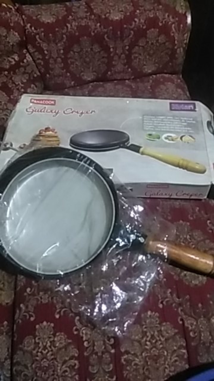 Teflon Risol Creper Maker Galaxy Uk. 21 - Wajan Kwalik - Kulit Risol Lumpia- Wajan Kebalik Serbaguna