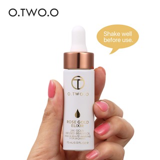 [Bayar Di Tempat]O.TWO.O Primer Minyak Esensial 24K Rose ...