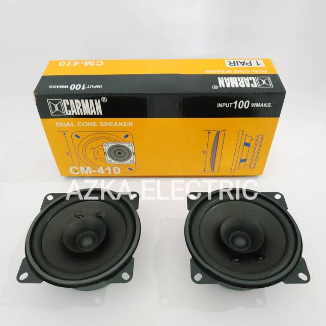 Speaker Pintu Mobil 4 Inch Carman CM 410