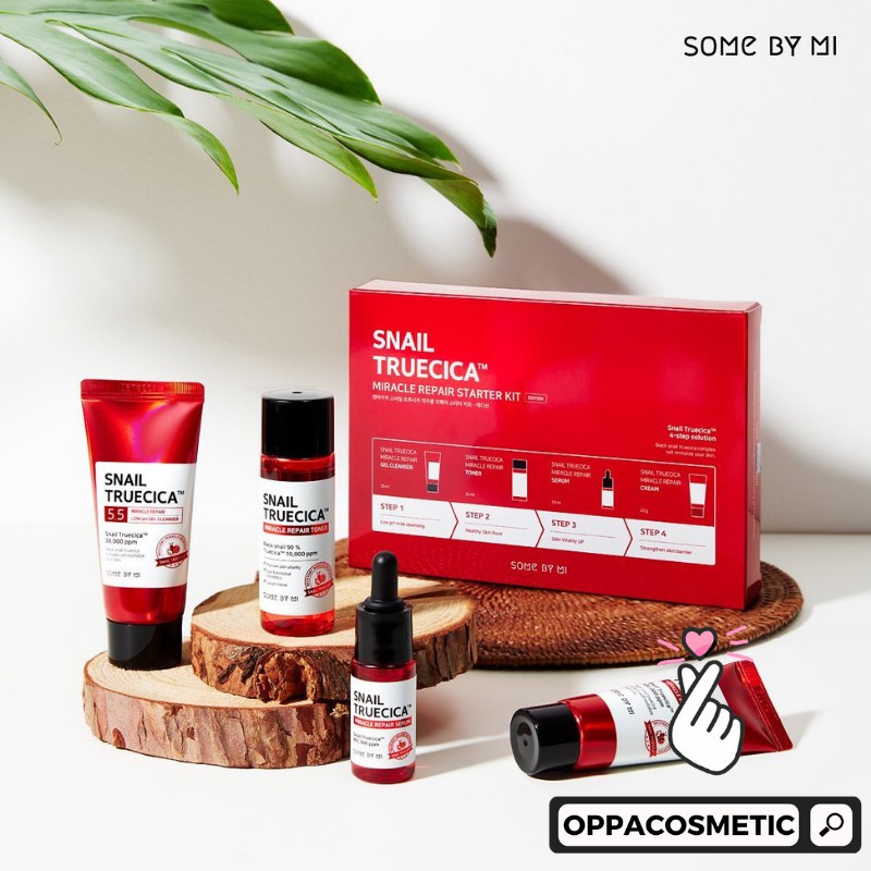 SOMEBYMI Snail TrueCica Miracle Repair Starter Kit