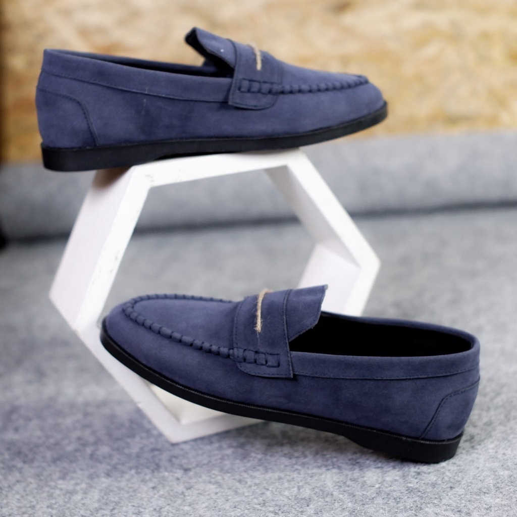 BURAY X SEPATU SLIP ON PRIA LOAFER BOI DEWASA SUEDE PREMIUM CASUAL FORMAL SLIP ON PRIA KERJA KANTOR GURU PNS PESTA RESMI NYAMAN || SLIP ON PRIA PANSUS BERKUALITAS 2022