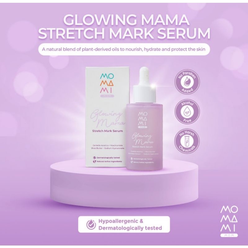 Momami Glowing Mama Stretch Mark Serum 50 ml