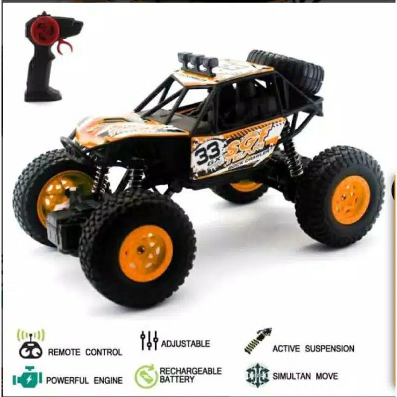 MOBIL RC OFF ROAD CLIMBING CAR 2WD BISA JALAN DISEGALA MEDAN