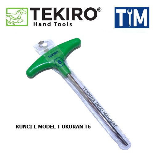 TEKIRO Kunci L Model T ukuran T6