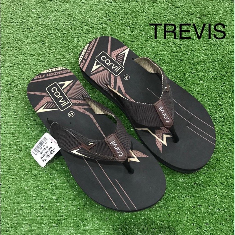 CARVIL TREVIS/Sandal Carvil Pria/Sandal Terbaru/Sandal Carvil Trevis size 38-44