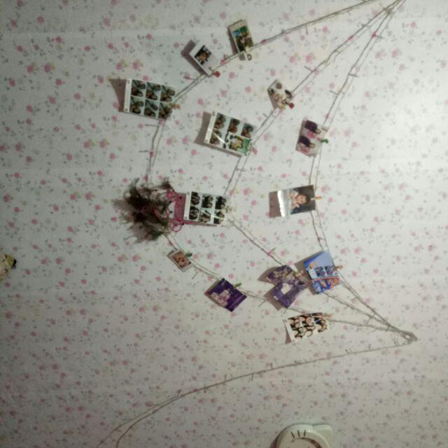 Grosir Murah -wallpaper Sticker Dinding Putih Bunga Mawar Pink Krem Berdaun 10 Meter