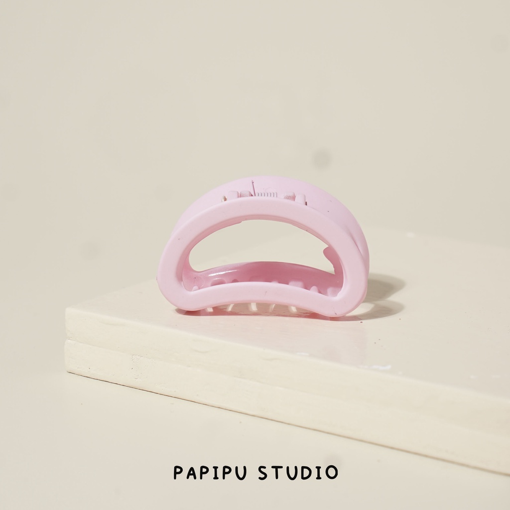 Papipu studio - Jepit rambut claw clip import Smile