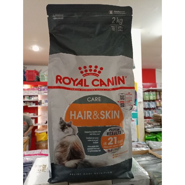 ROYAL CANIN Hair &amp; skin 2kg Freshpack makanan kucing dewasa