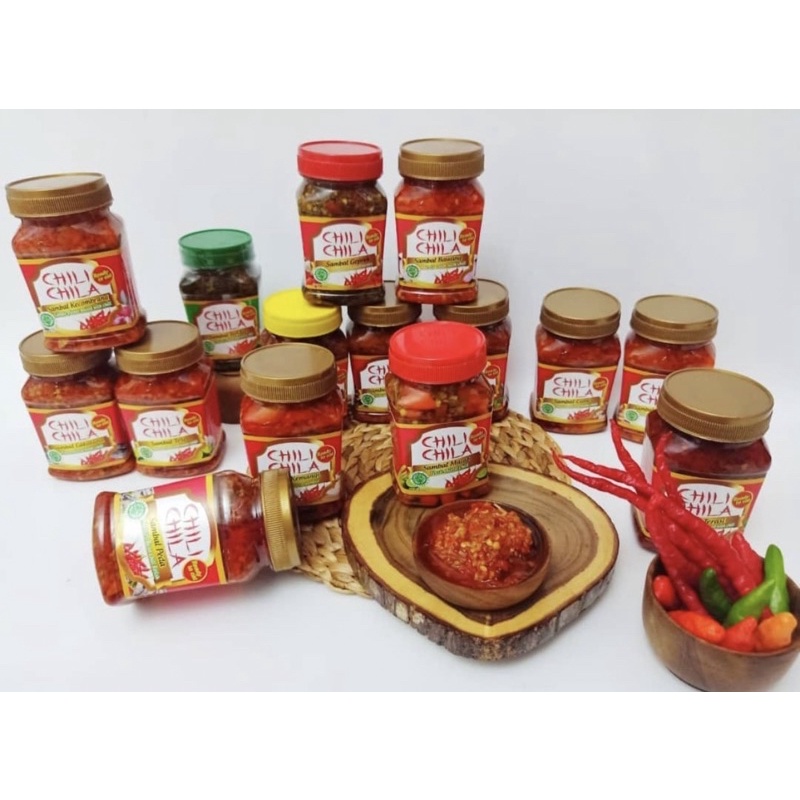 

Sambal Chili Chila ready to eat