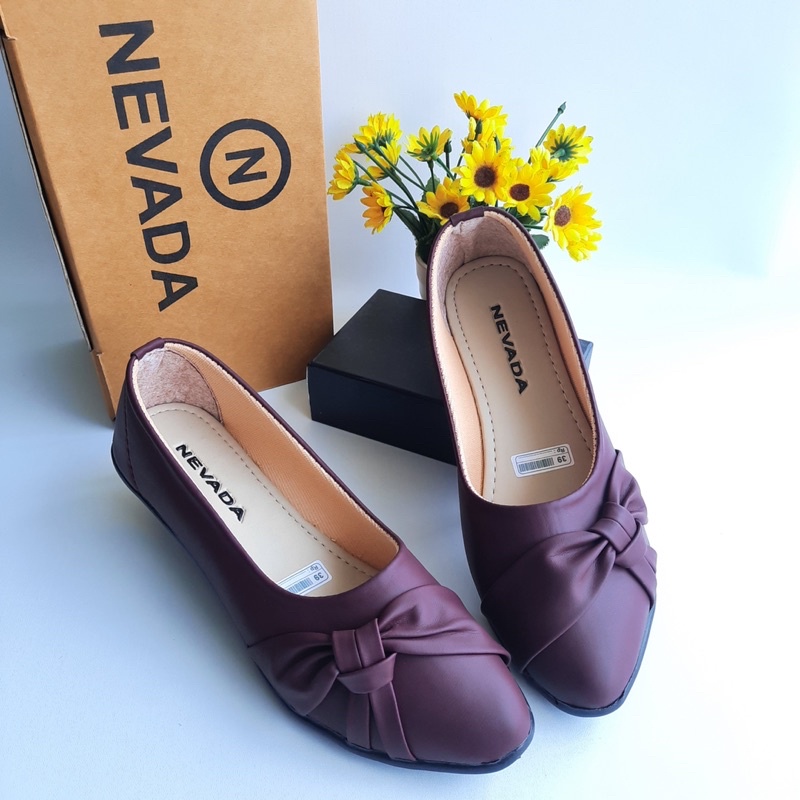 DISKON DAY! Sepatu Casual Nevada - Flatshoes Nevada - Sepatu kerja Loafer