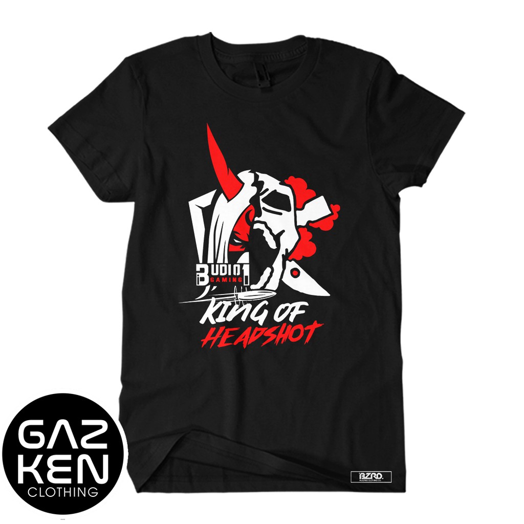 Kaos Budi01 Gaming Bang Budi King Of Headshot BD02 Baju Distro Free Fire FF Dewasa Pria Atau Wanita Shopee Indonesia