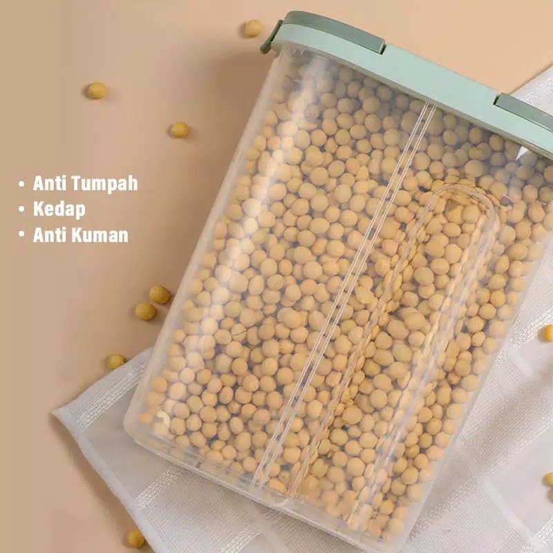 TOPLES SERBAGUNA 2 SEKAT TOPLES CEREAL STORAGE JAR