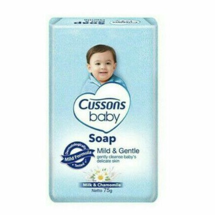 Cussons Baby Bar Soap 75g / Sabun Mandi Bayi / Sabun Bayi / Sabun Batang Bayi