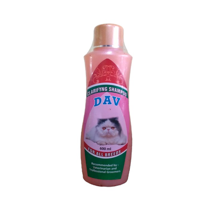 Shampo Kucing DAV 600ml Sampo Cat Clarifying Shampoo For All Breeds