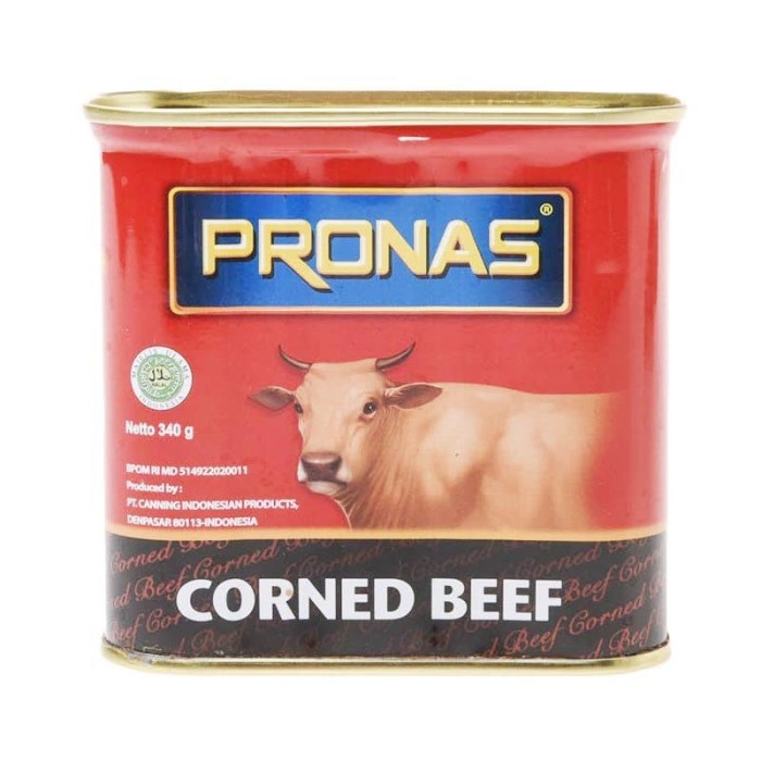 

sa2011aa Pronas Corned Beef Kornet Daging Sapi 340Gr Xa20X1