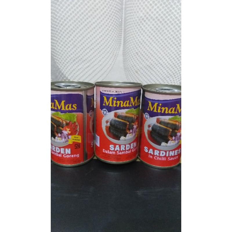 

Minamas mina mas sarden sardines sardin 155g 155 g 155gr mackarel chili sauce