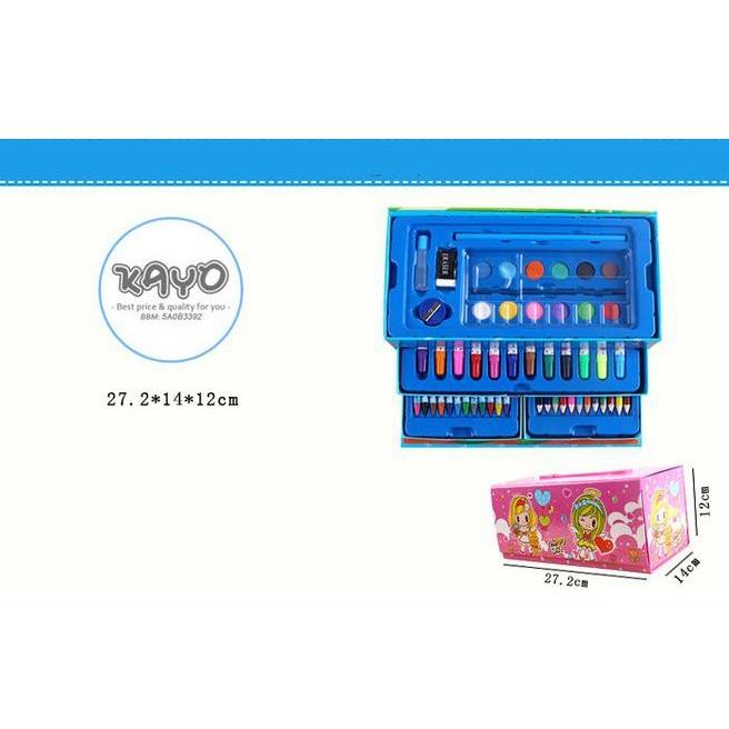 

TG817 Sale 54Psc Pensil War Set Crayon Set Spidol War Set Alat Lukis C