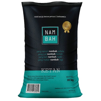 

NAMBAH Ketan Kemasan 20 Kg