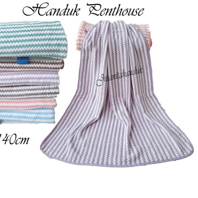 ℮ JH Handuk Microfiber Jumbo 70x140 cm (JOYLIFE) Tebal Lembut ✲