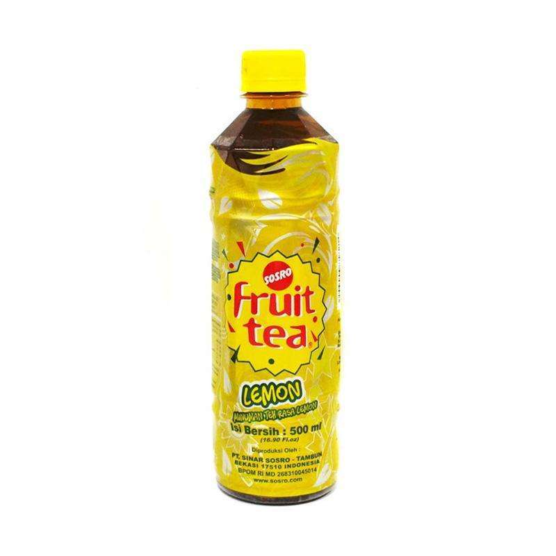 Fruit Tea Lemon Minuman Teh [500 mL/ Kemasan Botol]