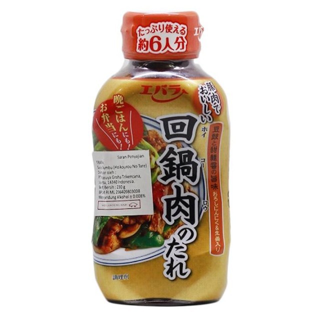 

Ebara Hui Gourou No Tare 230gr / Bumbu Masak Instant Jepang