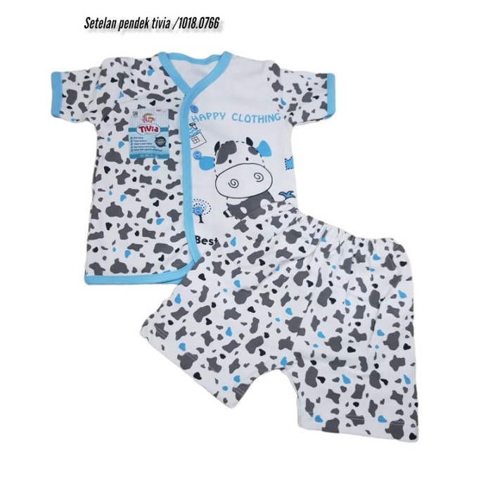 baju bayi setelan tivia halusan