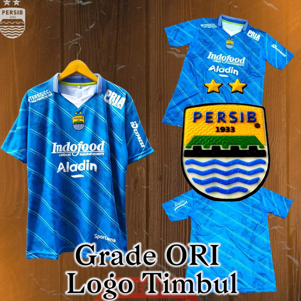 PROMO Baju bola jrsey persib bandung 2023 2024 terbaru GO M L XL XXL 3XL