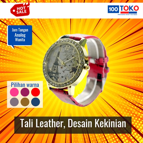 jam tangan arloji wanita  cewek kekinian elegan murah