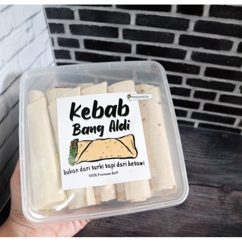 

KEBAB MINI BANG ALDI Mozzarella kebab camilan frozen food siap saji