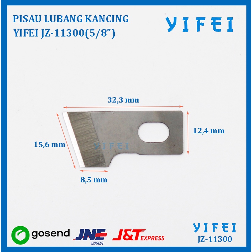 PISAU LUBANG KANCING B2702-047(71CL) 5/8 AAA YIFEI-11300(5/8&quot;)