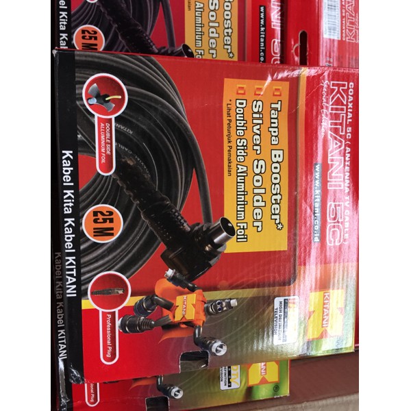 Promo Kabel Kitani RG6 25M Murah Banget