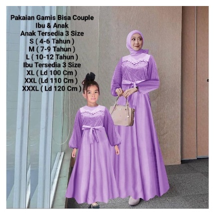 COD☑️PRODUK TERBARU/PAKAIAN MUSLIM BISA COUPLE IBU DAN ANAK/MAXI AMBERLI DRESS 3 SIZE XL-XXL-XXXL/AMBERLI KIDS 3 SIZE S-M-L/PAKAIN MUSLIM TERBARU/PAKAIAN GAMIS TERBARU/GOOD QUALITY