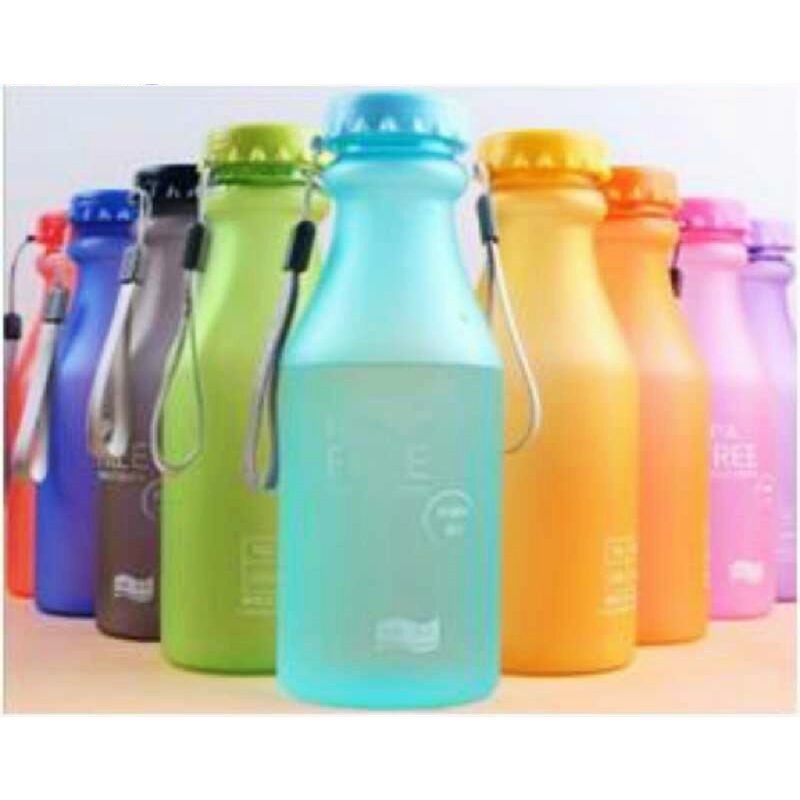 Botol Minum BPA Free (DOFF) Anti Tumpah 500 ml