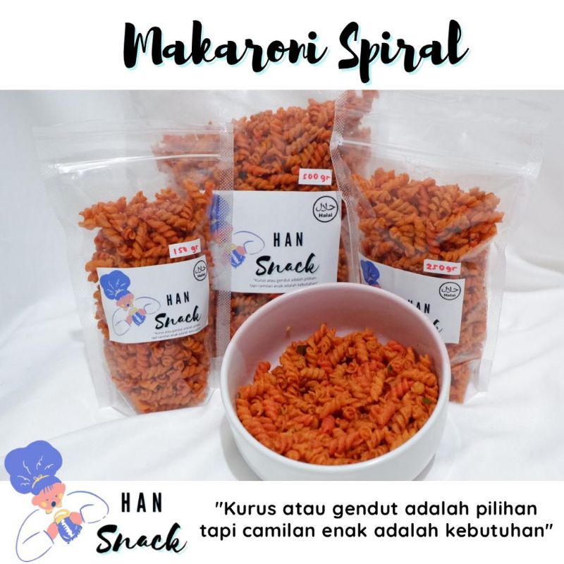 

Makaroni Spiral Pedas Gurih 150gr/250gr