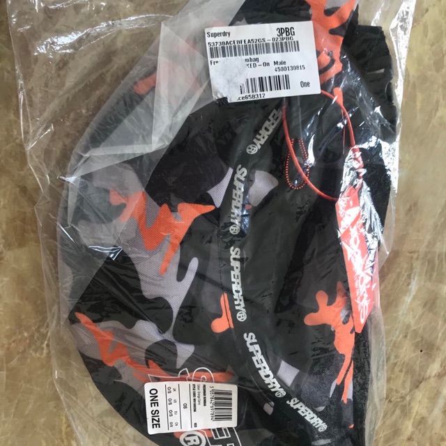 Superdry camo waist bag