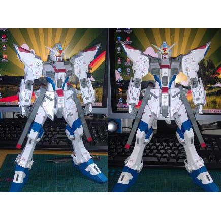 DIY Papercraft ZGMF-X20A Strike Freedom Gundam Versi 7