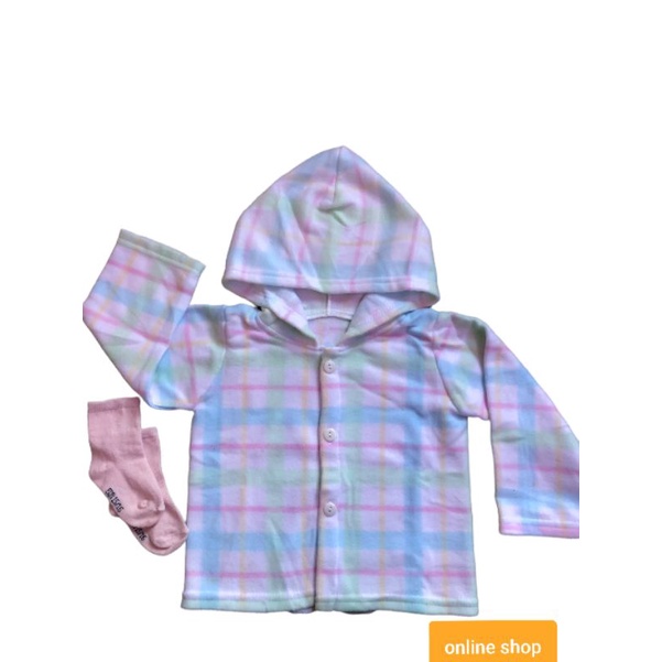 Jacket Bayi Kupluk Unisex