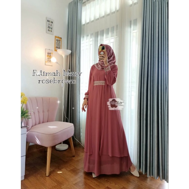 Gamis fatimah original by athata/ arumhijab_