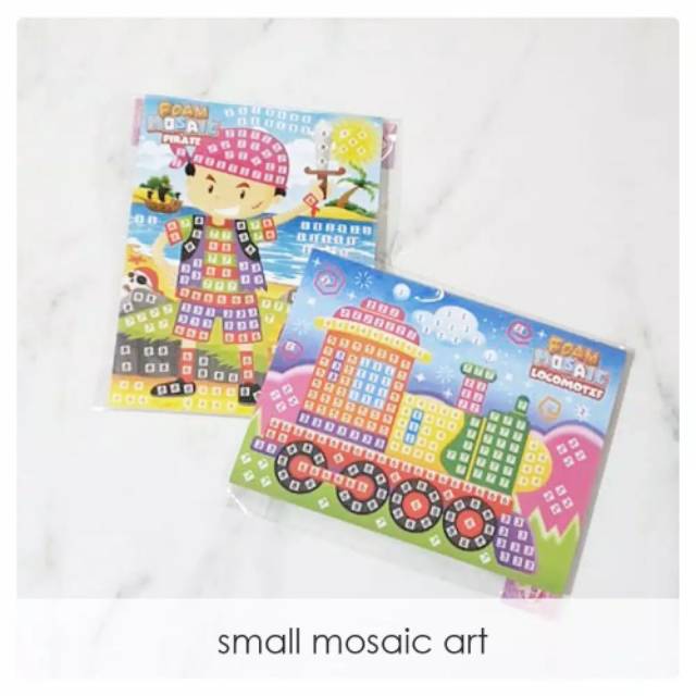 DIY SMALL MOSAIC STICKER