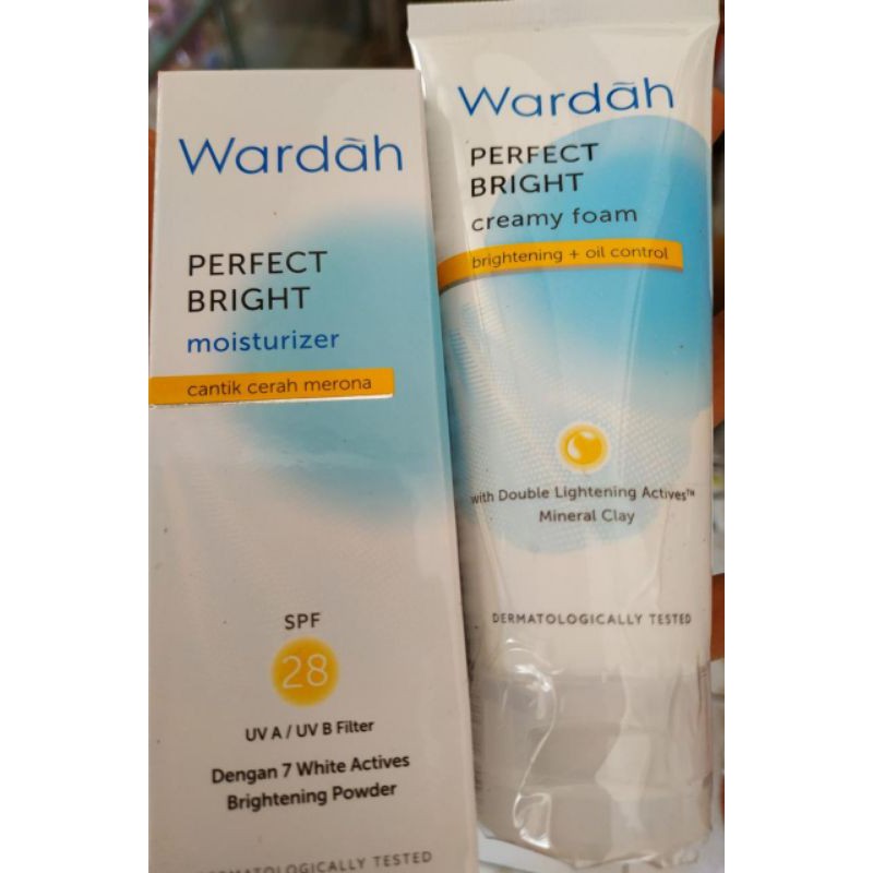 wardah moizturizer +wash sepaket